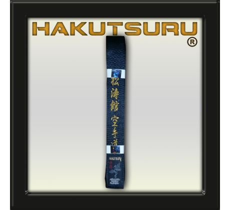 Satin Master Belt Shotokan Karate-Do - Black Sensei