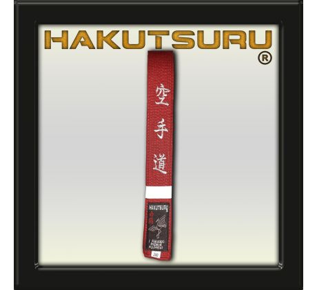 Master Belt - Karate-Do Embroidery - Red