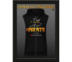 See You Okinawa Karate Vest - Black